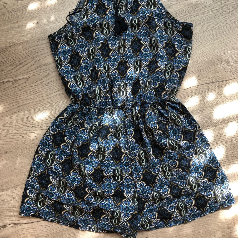 Patterned Romper - image 1
